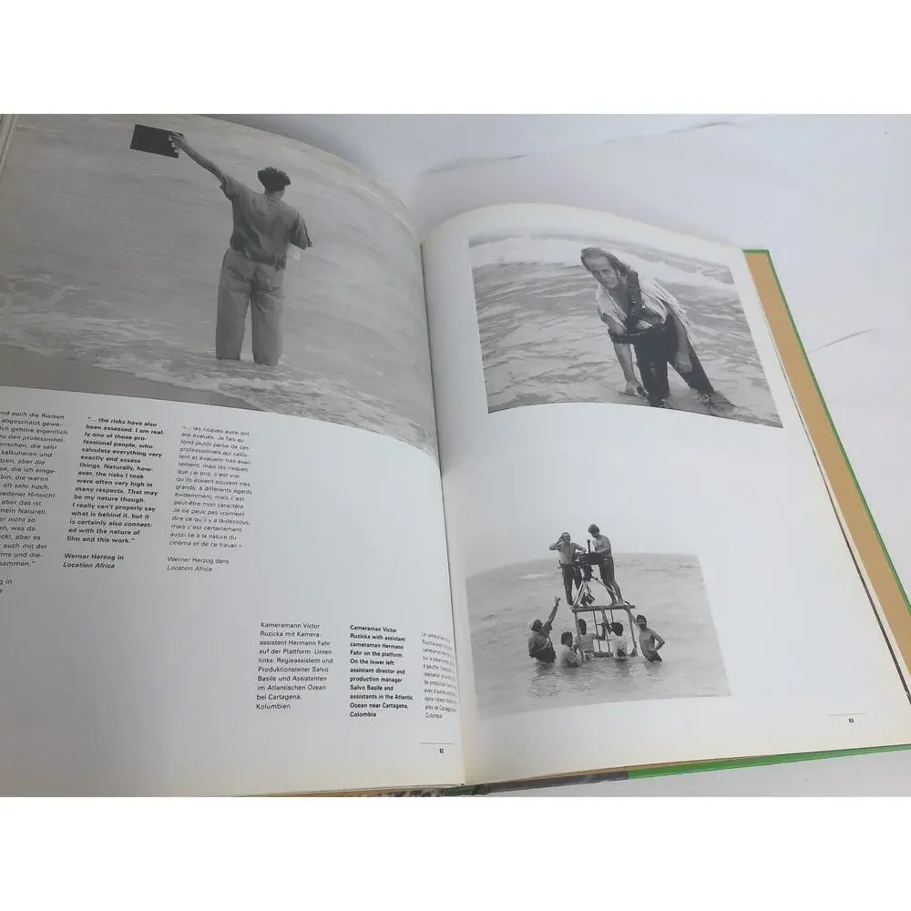 Werner Herzog Arte Edition Jovis Cinema Photo Book English German French